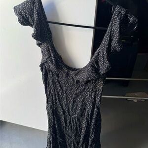 Kimchi Blue Black and White Floral Dress